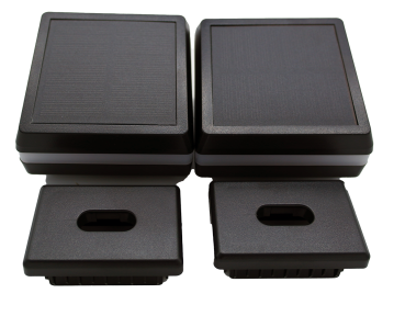 Preview: Solar LED Zaunpfostenbeleuchtung - Solarkappen für Pfosten Preview: Solar LED Zaunpfostenbeleuchtung - Solarkappen für Pfosten